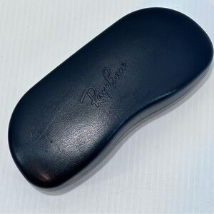 Ray-Ban Black Hard Shell Sunglasses Case with Embossed Logo
